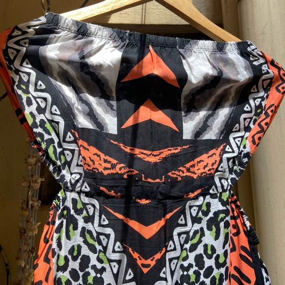 🛍️ Boho Side Cut Long Dress. Size - S - Picture 3 of 16